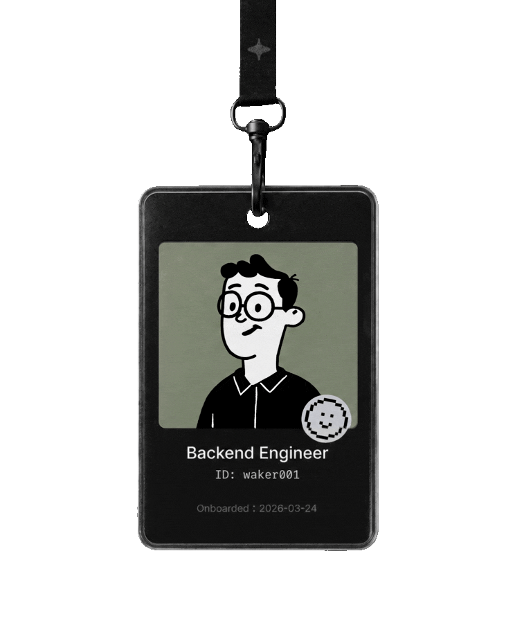 Backend Engineer employee badge